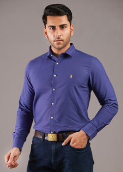 RL POLO Royal Blue Oxford Shirt