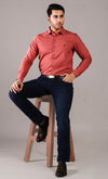 RL POLO Rust Red Oxford Shirt