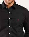 RL POLO BLACK Oxford Shirt
