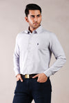 RL POLO LIGHT GREY OXFORD SHIRT