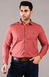 RL POLO Rust Red Oxford Shirt