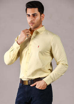 RL POLO YELLOW OXFORD SHIRT