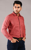 RL POLO Rust Red Oxford Shirt