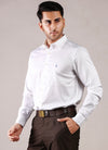 RL POLO WHITE GIZA COTTON SHIRT