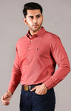 RL POLO Rust Red Oxford Shirt